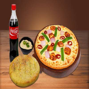 Margherita Pizza + Cold Drink